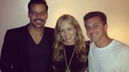 Ricky Martin, Angélica e Luciano Huck - Reprodução / Twitter