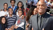 Anderson Silva com os filhos - Divulgação/ Getty Images