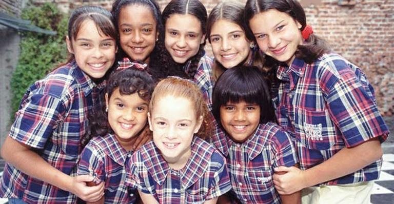 As meninas da primeira temporada de 'Chiquititas' - Reprodução