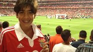 Matheus Costa celebra vitória do Benfica em Lisboa, Portugal - Divulgação