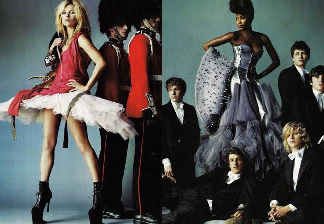 Kate Moss e Naomi Campbell: tops olímpicas - Reprodução