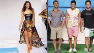 Em Vitória, Débora distribui sorrisos em desfile. Galãs das telinhas, Júlio, Bruno e Rodrigo arrancam suspiros. - Cloves Louzada