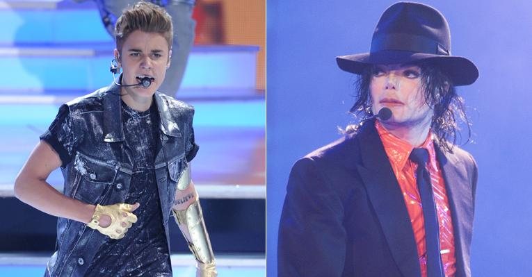 Justin Bieber e Michael Jackson - Getty Images