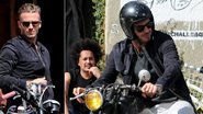 David Beckham passeia de moto por Los Angeles, Estados Unidos - Splash News splashnews.com