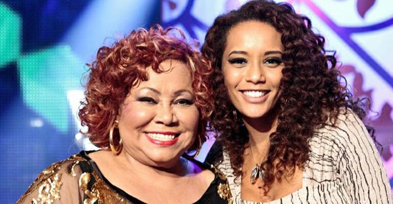 Alcione e Taís Araújo - TV Globo/Divulgação