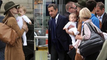 Giulia, filha de Nicolas Sarkozy, tem rostinho fotografado pela primeira vez - Grosby Group