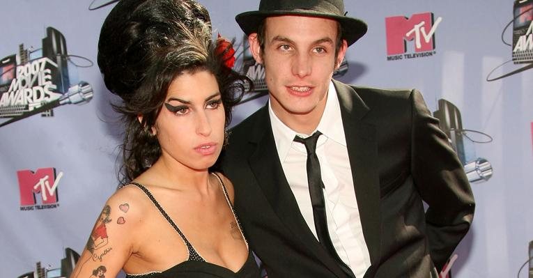 Blake Fielder-Civil em 2007, época que ainda casado com Amy Winehouse - Getty Images