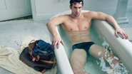 Michael Phelps na banheira: foto não oficial da campanha já circula na internet - Reprodução