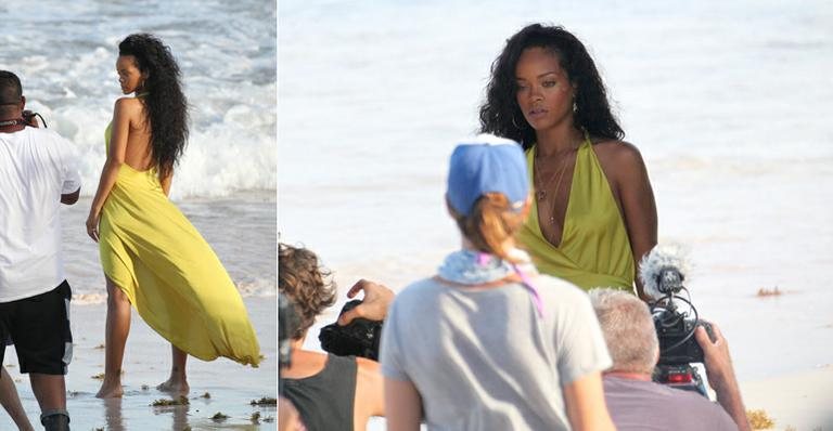 Rihanna faz campanha publicitária de turismo da ilha de Barbados, sua terra natal - Splash News splashnews.com