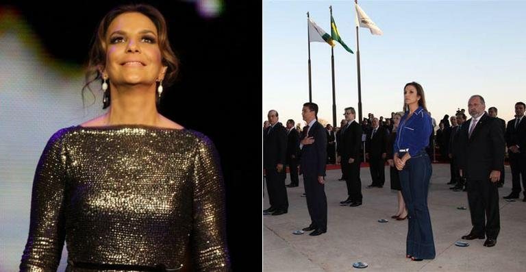 Ivete Sangalo recebe homenagem em Brasília - Reprodução / Facebook