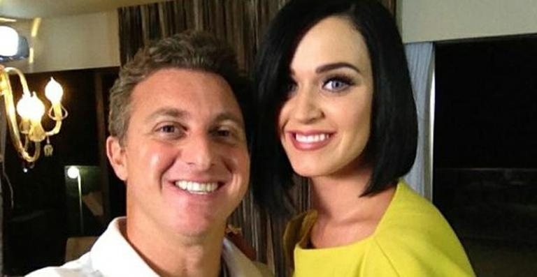 Luciano Huck e Katy Perry - Divulgação / Globo