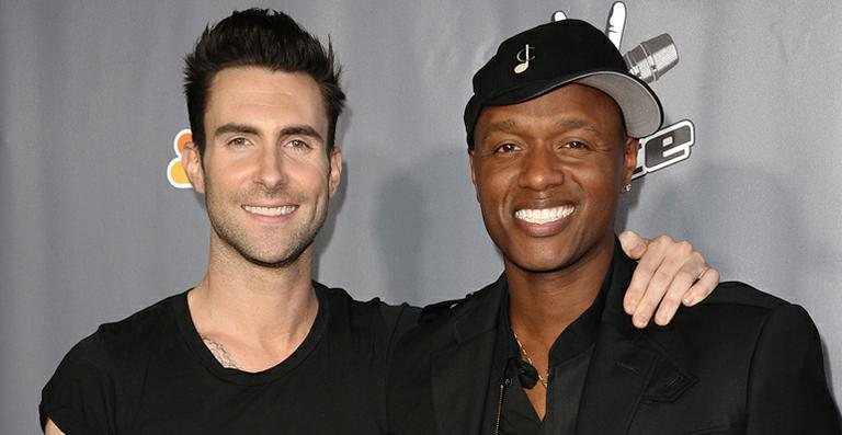 Adam Levine e Javier Colon - Getty Images