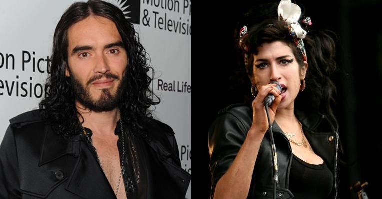 Russell Brand e Amy Winehouse - Getty Images