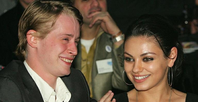 Macaulay Culkin e Mila Kunis - Getty Images