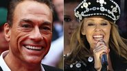 Jean-Claude Van Damme e Kylie Minogue - Getty Images