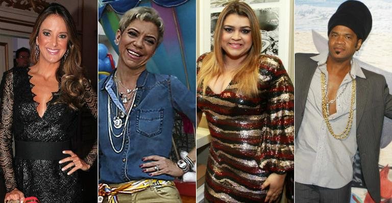 Ticiane Pinheiro, Astrid Fontenelle, Preta Gil e Carlinhos Brown - Arquivo CARAS