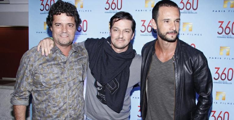 Felipe Camargo, Marcelo Serrado e Rodrigo Santoro - Felipe Assumpção / AgNews