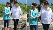 Claudia Jimenez em passeio com Stella Torreão - Gil Rodrigues/ Photo Rio News