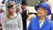 Princesa Beatrice e rainha Elizabeth II - Splash News/Getty Images