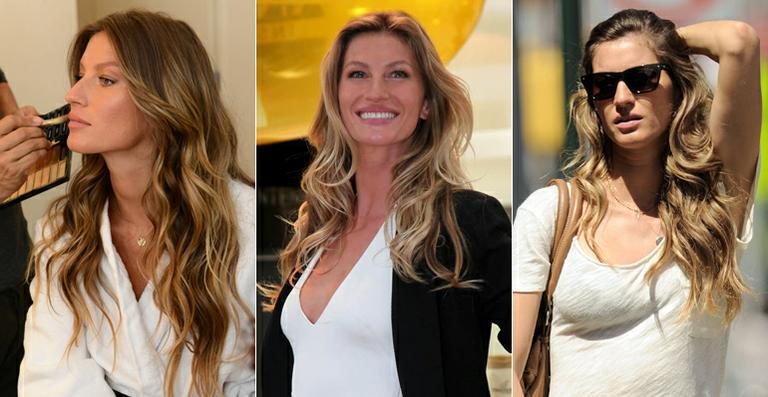 Gisele Bündchen - PhotoRioNews; Divulgação / Lu Prezia; The Grosby Group