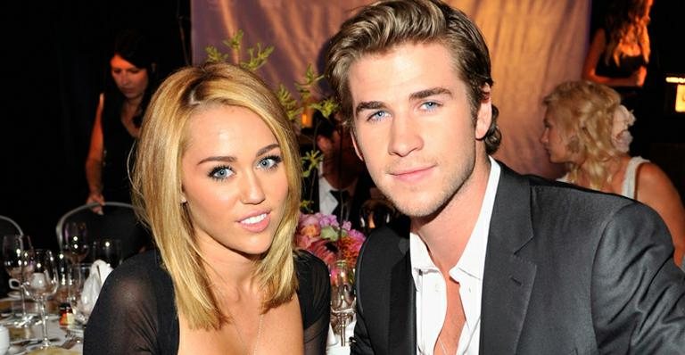 Miley Cyrus está noiva do australiano Liam Hemsworth - Getty Images