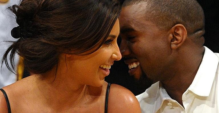 Kim Kardashian engatou um namoro com Kanye West esse ano, após o casamento-relâmpago com o jogador Kris Humphries - Getty Images