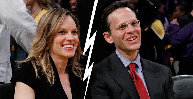 Hilary Swank e John Campisi - Getty Images