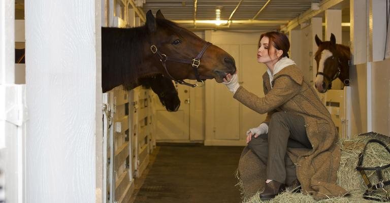 Priscilla e Elvis Presley compartilhavam a paixão por cavalos. - Martin Gurfein