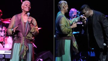 Ao lado de Emilio Santiago, a diva Dionne Warwick se apresenta em São Paulo - Orlando Oliveira/AgNews