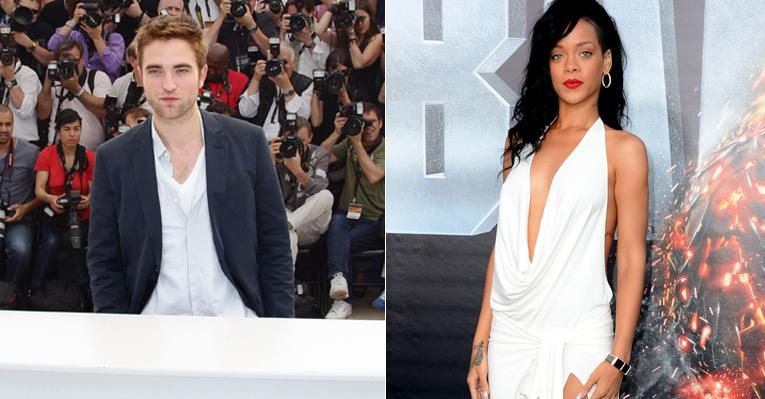 Robert Pattinson e Rihanna podem estar trocando mensagens picantes - Getty Images