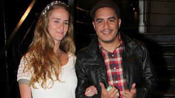 Marcelo D2 e a mulher Camila - Roberto Filho e Alex Palarea / AgNews