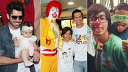 Rodrigão, Matheus Costa, Gustavo Leão e Pe Lanza participam do Mc Dia Feliz - Foto Rio News/AgNews/Instagram