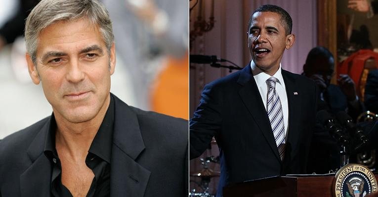 George Clooney apoia reeleição do presidente Barack Obama - Getty Images