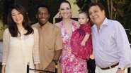 Em SP, Márcia e Pelé vão à festa de Débora, filha de Aline e Anibal. - Marcio Berenstein