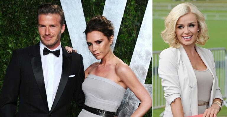 David e Victoria Beckham estão casados há 13 anos. Katherine Jenkins desmentiu que teve um caso com o jogador - Getty Images