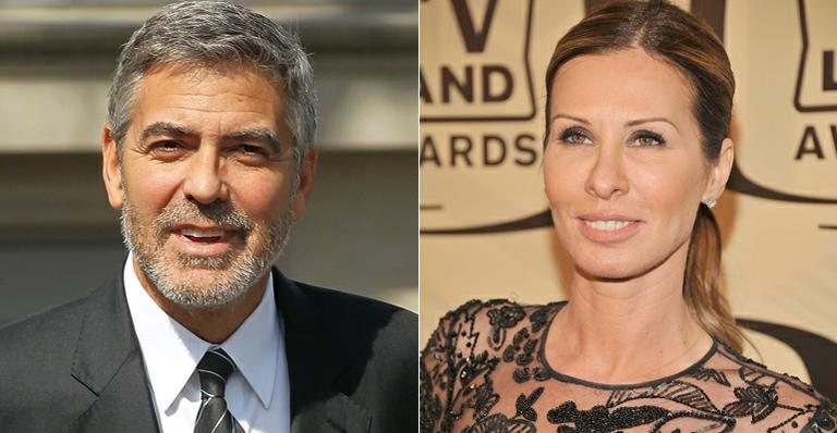 George Clooney e Carole Radziwill - Getty Images