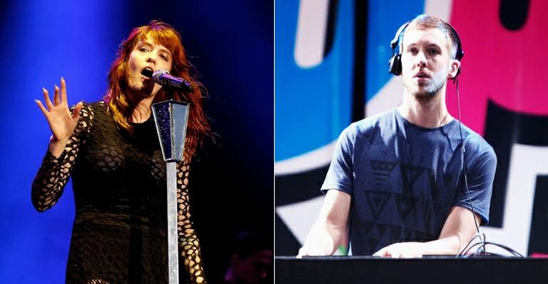 Florence Welch e Calvin Harris - Getty Images