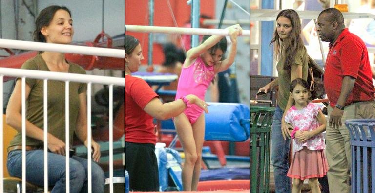 Suri Cruise pratica ginástica artística sob incentivo da mãe Katie Holmes - Grosby Group