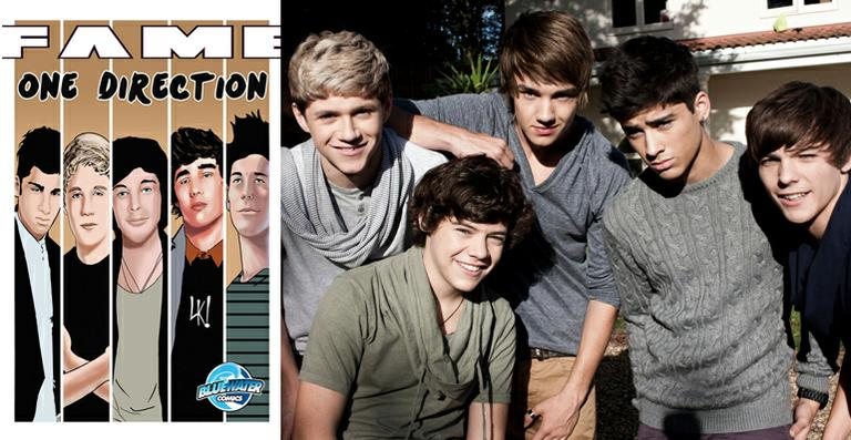 One Direction vira história em quadrinho - Splash News / Facebook