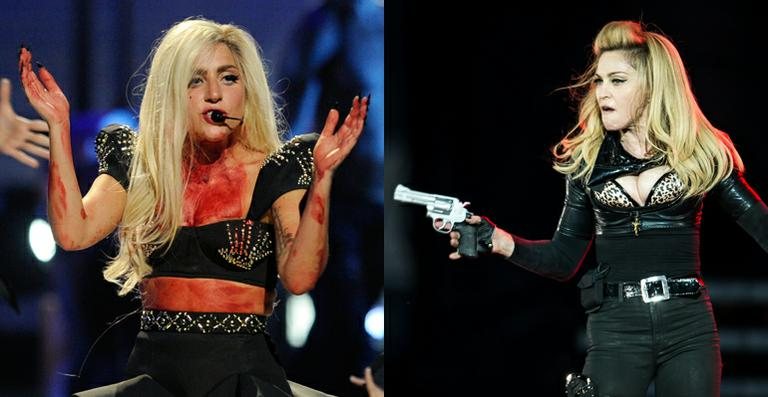 Lady Gaga e Madonna - Getty Images