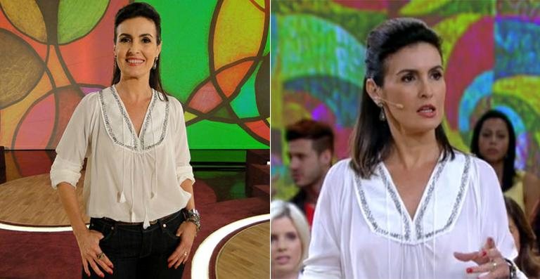 Fátima Bernardes - Reprodução / TV Globo