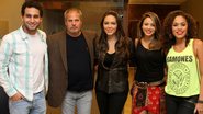 Rafael Almeida, Jayme Monjardim, Tânia Mara, Alinne Rosa e Roberta Almeida - Raphael Mesquita/ Foto Rio News