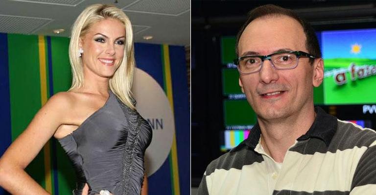 Ana Hickmann e Britto Jr. - Orlando Oliveira / AgNews / Divulgação Rede Record