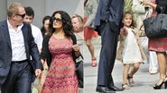 François-Henri Pinault, Salma Hayek e a pequena Valentina - The Grosby Group