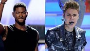 Usher e Justin Bieber - Getty Images