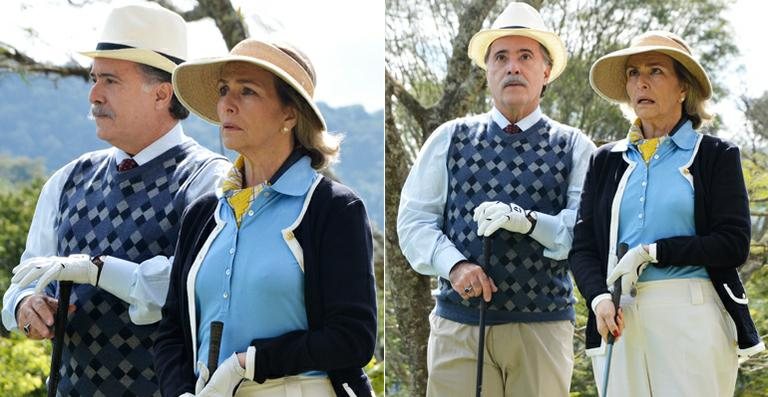 Otávio (Tony Ramos) e Charlô (Irene Ravache) - TV Globo / Raphael Dias