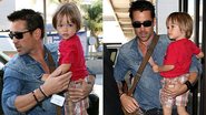 Colin Farrell e o filho Henry - The Grosby Group