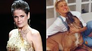 Xuxa mostra foto do cachorro Urso - Manuela Scarpa / Foto Rio News; Reprodução / Facebook