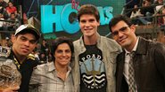 Renan Barão, Thammy Gretchen, Jonatas Faro e Juliano Cazarré participam do programa de Serginho - Dilvulgação/TV Globo