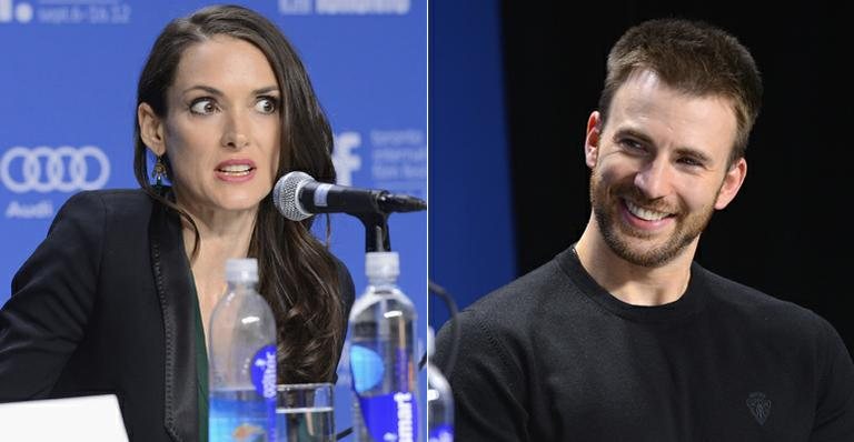 Winona Ryder e Chris Evans - Getty Images